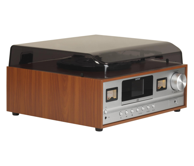 Denver Retro wieża stereo Denver MRD-52 z gramofonem light wood - 1535097 - zdjęcie 6